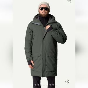 Houdini M's Fall In Parka in Baremark Green Size XL Like New (worn once!)